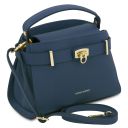 Maisy Leather Tote Темно-синий TL142455