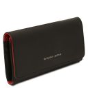 Diana Exclusive Leather Wallet - Large Size Черный TL142435