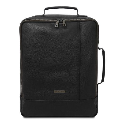 Brooklyn Zaino Porta Computer in Pelle Nero TL142445