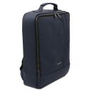 Brooklyn Leather Laptop Backpack Темно-синий TL142445