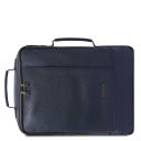 Brooklyn Leather Laptop Backpack Темно-синий TL142445