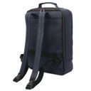 Brooklyn Leather Laptop Backpack Темно-синий TL142445