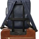 Brooklyn Leather Laptop Backpack Темно-синий TL142445