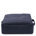 Brooklyn Leather Laptop Backpack Темно-синий TL142445