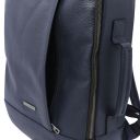 Brooklyn Leather Laptop Backpack Темно-синий TL142445