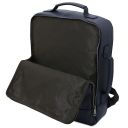 Brooklyn Leather Laptop Backpack Темно-синий TL142445