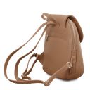 TL Bag Sac à dos en Cuir Souple Taupe TL141905