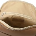 TL Bag Sac à dos en Cuir Souple Taupe TL141905