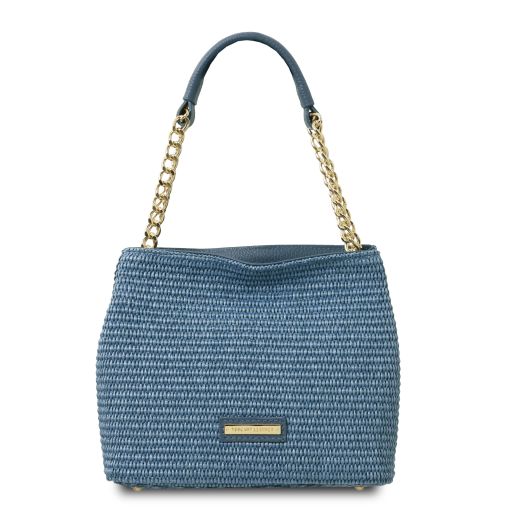 TL Bag Raffia Bucket bag Светло-голубой TL142208