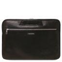 Caserta Serviette Conférencier en Cuir Noir TL142449