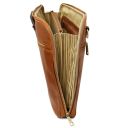 Caserta Document Leather Briefcase Natural TL142449