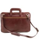 Caserta Serviette Conférencier en Cuir Marron TL142070