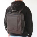 Brooklyn Zaino Porta Computer in Pelle Nero TL142445