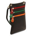 TL Bag Soft Leather Mini Cross bag Black TL142431