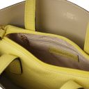 Agatha Bolso en Piel Amarillo Lime TL142456