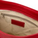 Brenda Sac Bandoulière en Cuir Souple Rouge Lipstick TL142450