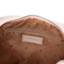 Brenda Sac Bandoulière en Cuir Souple Blanc TL142450