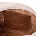 Brenda Sac Bandoulière en Cuir Souple Blanc TL142450