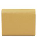 Iside Exclusive Leather Wallet - Small Size Pastel yellow TL142436