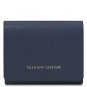 Iside Elégant Portefeuille en Cuir - Petit Modèle Bleu foncé TL142436