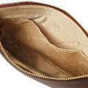 Diva Sac à Main en Cuir et Bandoulière à Chaîne Café TL142461