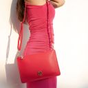 Diva Bolso Noche en Piel et Bandolera de Cadena Azul oscuro TL142461