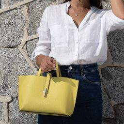 Agatha Bolso en Piel Blanco TL142456