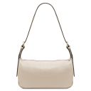 Miranda Sac Bandoulière en Cuir Souple Beige TL142467