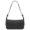 Miranda Soft Leather Shoulder bag Black TL142467