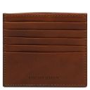 Kreditkartenetui aus Leder Braun TL142469