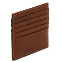 Kreditkartenetui aus Leder Braun TL142469