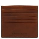 Kreditkartenetui aus Leder Braun TL142469