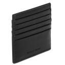 Portacarte di Credito in Pelle Nero TL142469
