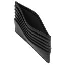 Portacarte di Credito in Pelle Nero TL142469