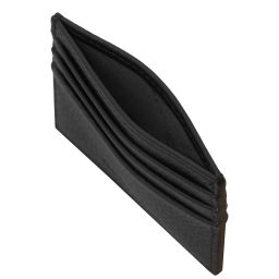 Porte-cartes de Crédit en Cuir Noir TL142472