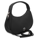 Michelle Leather Hobo bag Black TL142477