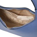 Michelle Leather Handbag - Small Size Синий TL142478
