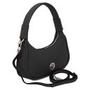 Michelle Leather Handbag - Small Size Черный TL142478