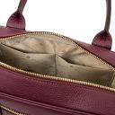 Stephany Leather Handbag Bordeaux TL142439