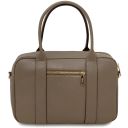 Stephany Leather Handbag Темный серо-коричневый TL142439