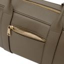 Stephany Leather Handbag Темный серо-коричневый TL142439