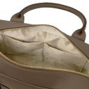 Stephany Leather Handbag Темный серо-коричневый TL142439