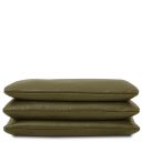 Sia Soft Leather Clutch Forest Green TL142479