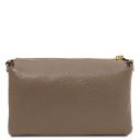 Sia Soft Leather Clutch Dark Taupe TL142479