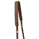 Chantilly Leather Shoulder bag Coffee TL142490