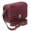 Chantilly Schultertasche aus Leder Bordeaux TL142490