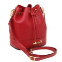 TL Bag Sac Seau Pour Femme en Cuir Rouge Lipstick TL142146