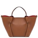 Legame Sac Shopping en Cuir - Grand Modèle Cognac TL142481