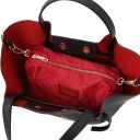 Legame Sac Shopping en Cuir - Grand Modèle Noir TL142481