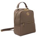 Prisma Soft Leather Backpack Dark Taupe TL142483